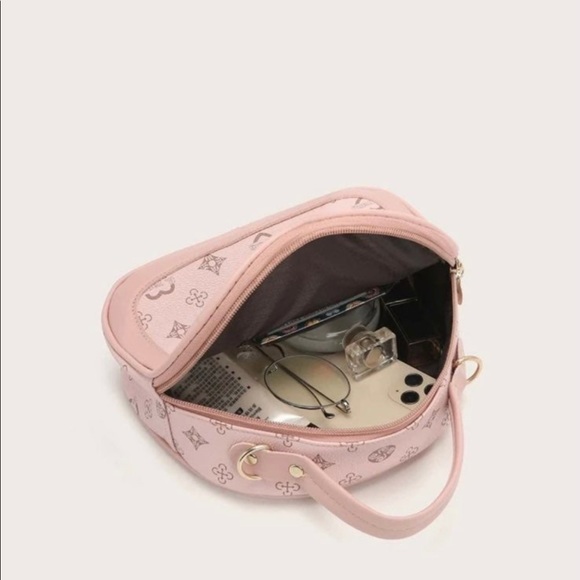 Pink purse over the shoulder handbag - Picture 3 of 4
